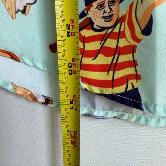 RSVLTS The Sandlot The Great Hambino Men's Sz XL Shirt Kanuflex 90s Summer AOP - Picture 13 of 16